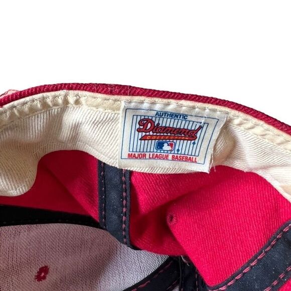 VTG New Era USA Cincinnati Reds Baseball Cap 6 7/8 - Picture 5 of 5